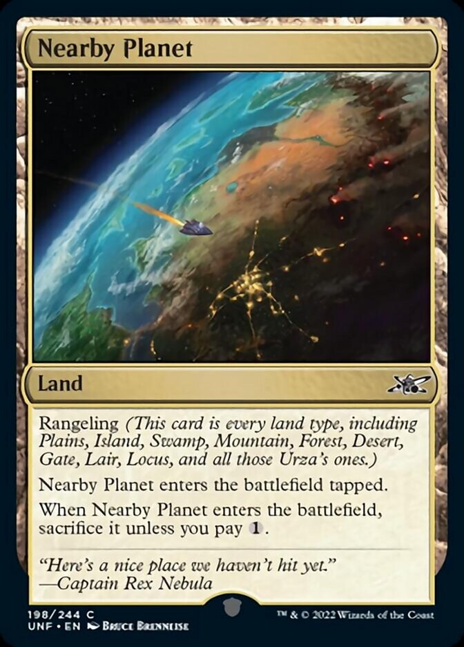 Nearby Planet [Unfinity] | Dragon's Lair Comics and Fantasy Houston TX