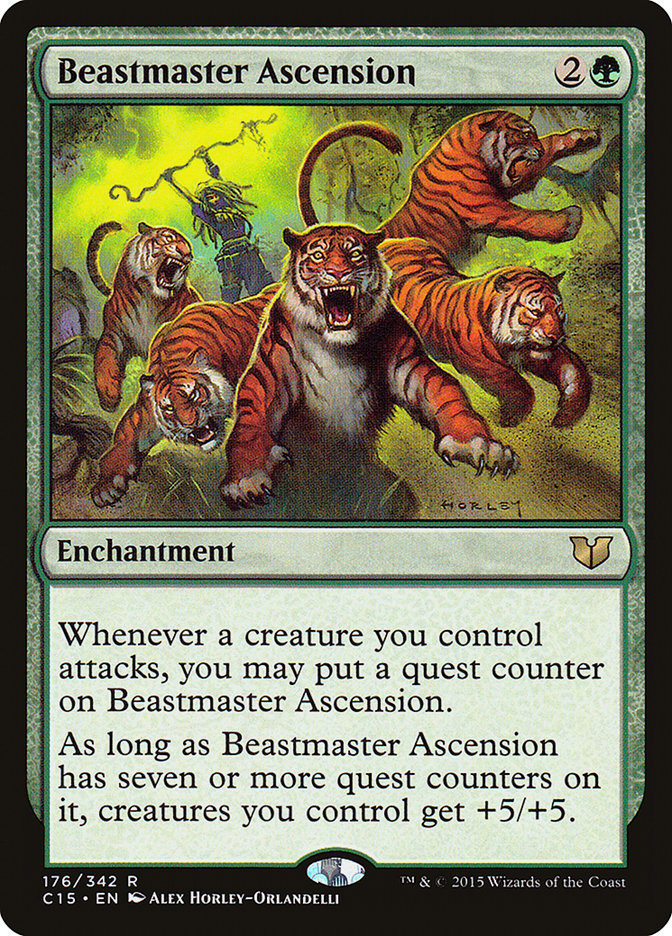 Beastmaster Ascension [Commander 2015] | Dragon's Lair Comics and Fantasy Houston TX