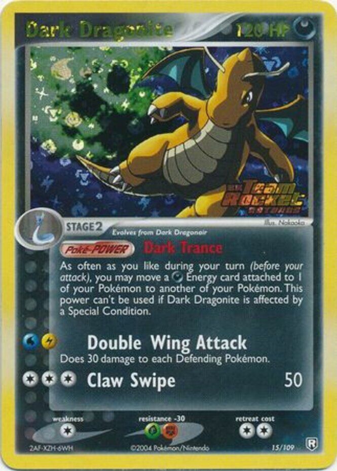 Dark Dragonite (15/109) (Stamped) [EX: Team Rocket Returns] | Dragon's Lair Comics and Fantasy Houston TX