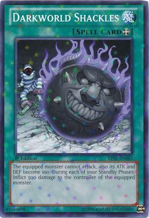 Darkworld Shackles [BP01-EN083] Starfoil Rare | Dragon's Lair Comics and Fantasy Houston TX