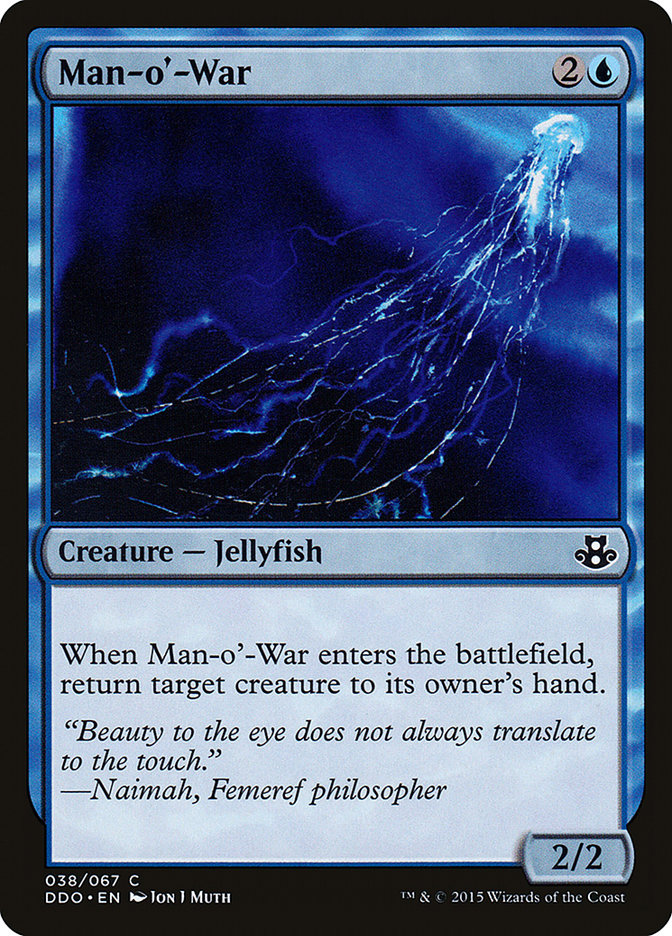 Man-o'-War [Duel Decks: Elspeth vs. Kiora] | Dragon's Lair Comics and Fantasy Houston TX