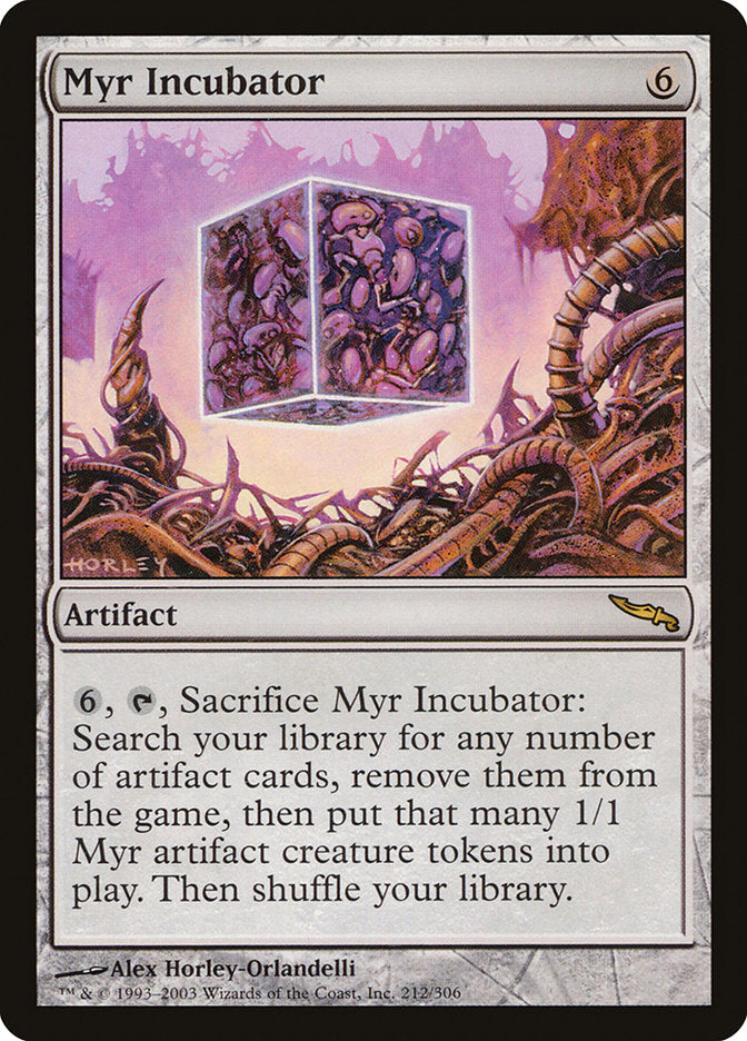 Myr Incubator [Mirrodin] | Dragon's Lair Comics and Fantasy Houston TX