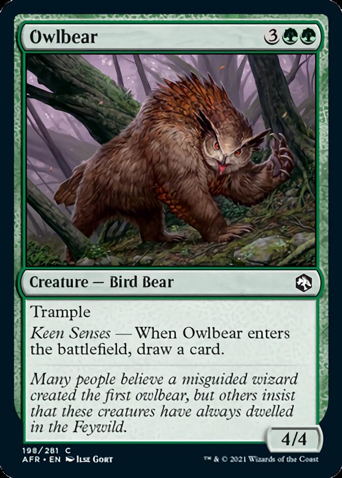 Owlbear [Dungeons & Dragons: Adventures in the Forgotten Realms] | Dragon's Lair Comics and Fantasy Houston TX