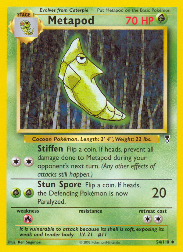 Metapod (54/110) [Legendary Collection] | Dragon's Lair Comics and Fantasy Houston TX