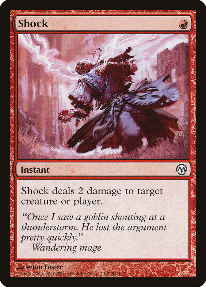 Shock [Duels of the Planeswalkers] | Dragon's Lair Comics and Fantasy Houston TX