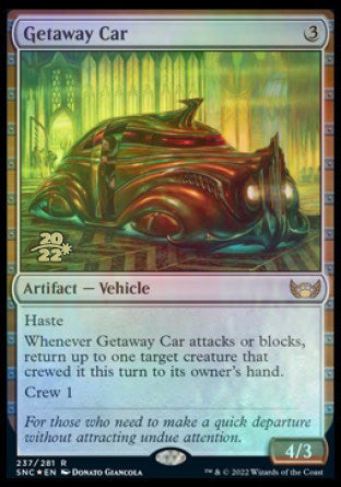 Getaway Car [Streets of New Capenna Prerelease Promos] | Dragon's Lair Comics and Fantasy Houston TX