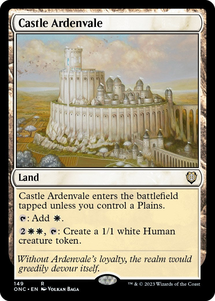 Castle Ardenvale [Phyrexia: All Will Be One Commander] | Dragon's Lair Comics and Fantasy Houston TX