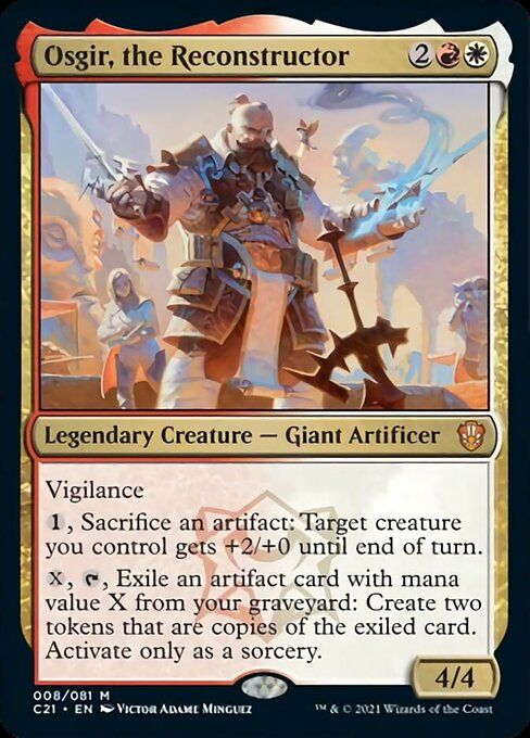 Osgir, the Reconstructor [Commander 2021] | Dragon's Lair Comics and Fantasy Houston TX