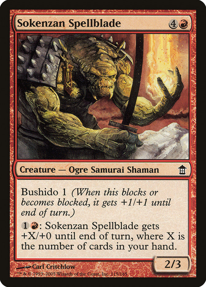 Sokenzan Spellblade [Saviors of Kamigawa] | Dragon's Lair Comics and Fantasy Houston TX