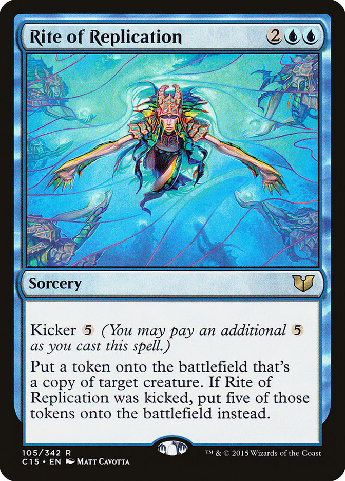 Rite of Replication [Commander 2015] | Dragon's Lair Comics and Fantasy Houston TX
