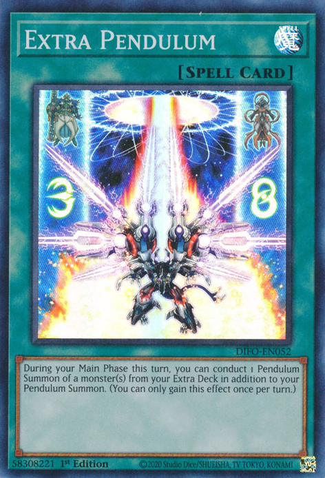 Extra Pendulum [DIFO-EN052] Super Rare | Dragon's Lair Comics and Fantasy Houston TX