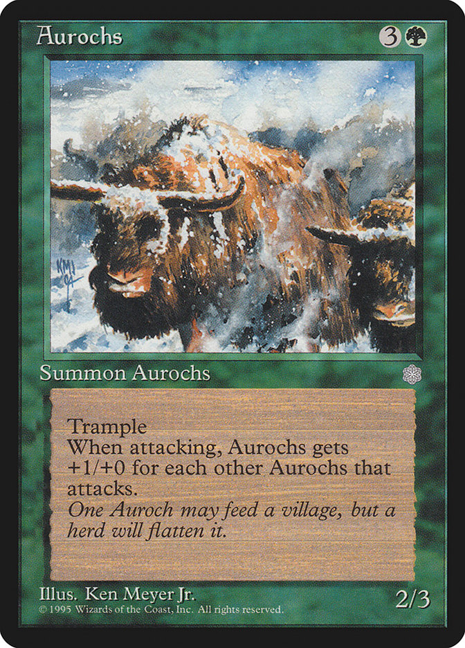 Aurochs [Ice Age] | Dragon's Lair Comics and Fantasy Houston TX