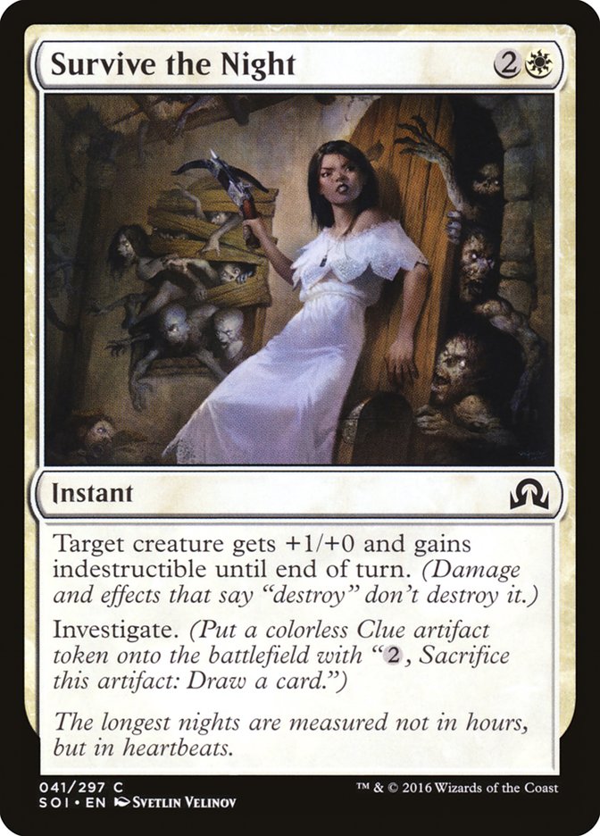 Survive the Night [Shadows over Innistrad] | Dragon's Lair Comics and Fantasy Houston TX