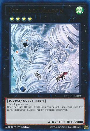 Tornado Dragon [DUDE-EN019] Ultra Rare | Dragon's Lair Comics and Fantasy Houston TX