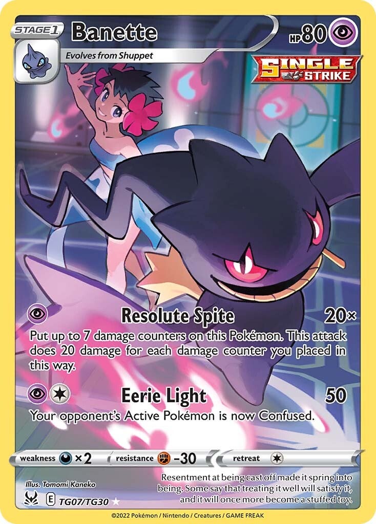 Banette (TG07/TG30) [Sword & Shield: Lost Origin] | Dragon's Lair Comics and Fantasy Houston TX