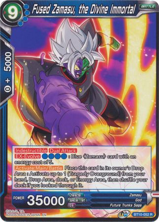 Fused Zamasu, the Divine Immortal (BT10-052) [Rise of the Unison Warrior] | Dragon's Lair Comics and Fantasy Houston TX