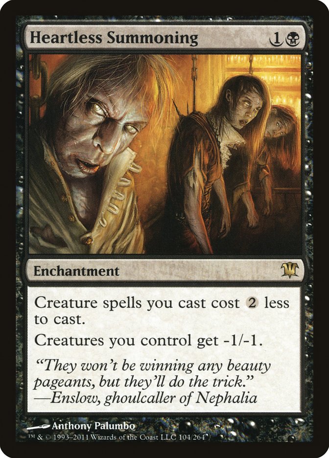 Heartless Summoning [Innistrad] | Dragon's Lair Comics and Fantasy Houston TX