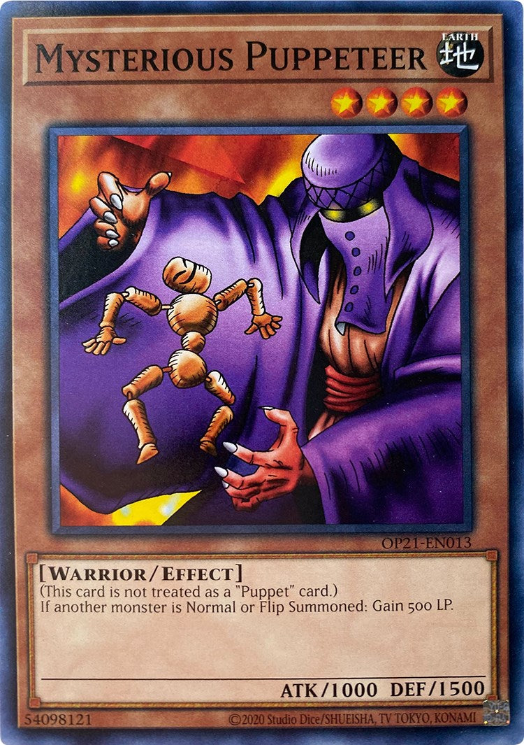 Mysterious Puppeteer [OP21-EN013] Common | Dragon's Lair Comics and Fantasy Houston TX