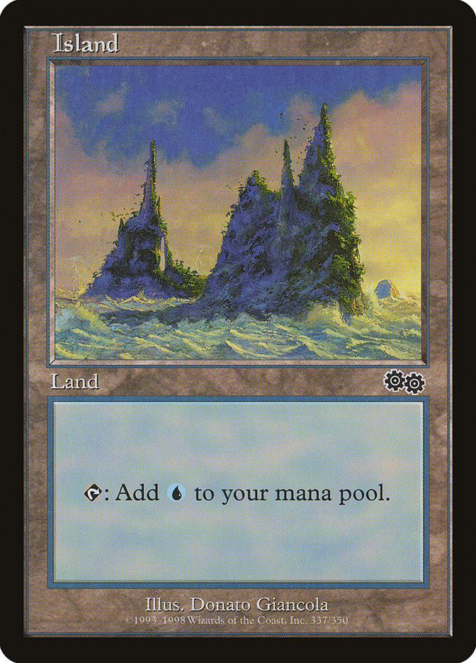 Island (337) [Urza's Saga] | Dragon's Lair Comics and Fantasy Houston TX