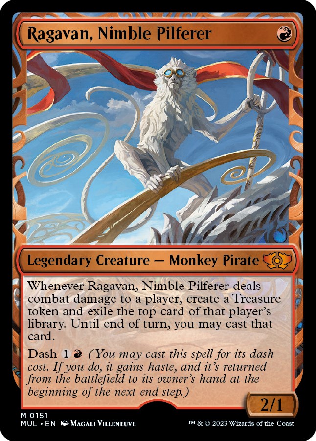 Ragavan, Nimble Pilferer (Halo Foil) [Multiverse Legends] | Dragon's Lair Comics and Fantasy Houston TX