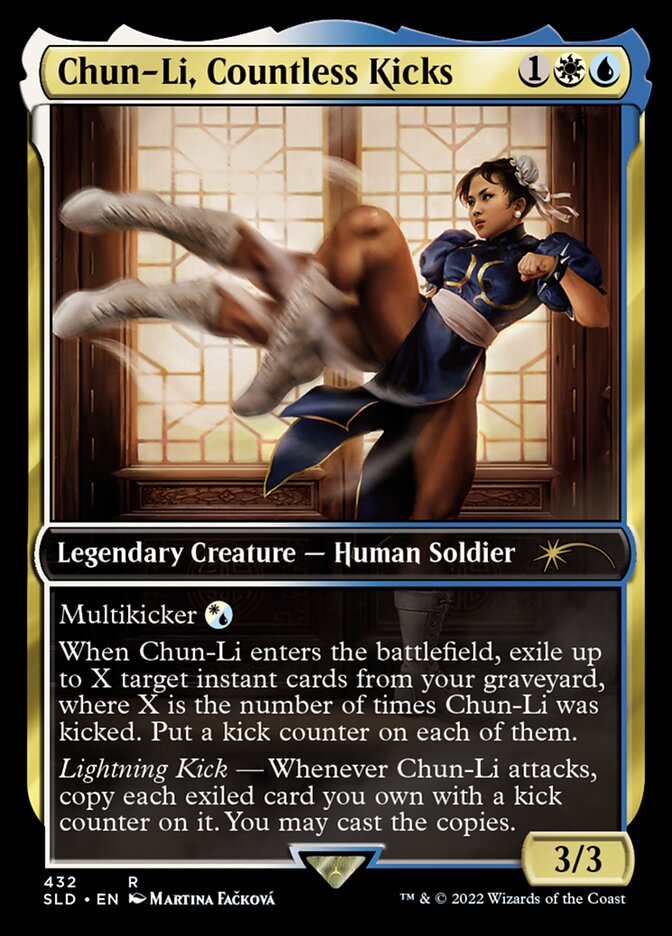 Chun-Li, Countless Kicks [Secret Lair Drop Series] | Dragon's Lair Comics and Fantasy Houston TX