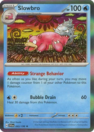 Slowbro (043/198) [Scarlet and Violet] | Dragon's Lair Comics and Fantasy Houston TX