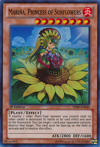 Marina, Princess of Sunflowers [SHSP-EN040] Super Rare | Dragon's Lair Comics and Fantasy Houston TX