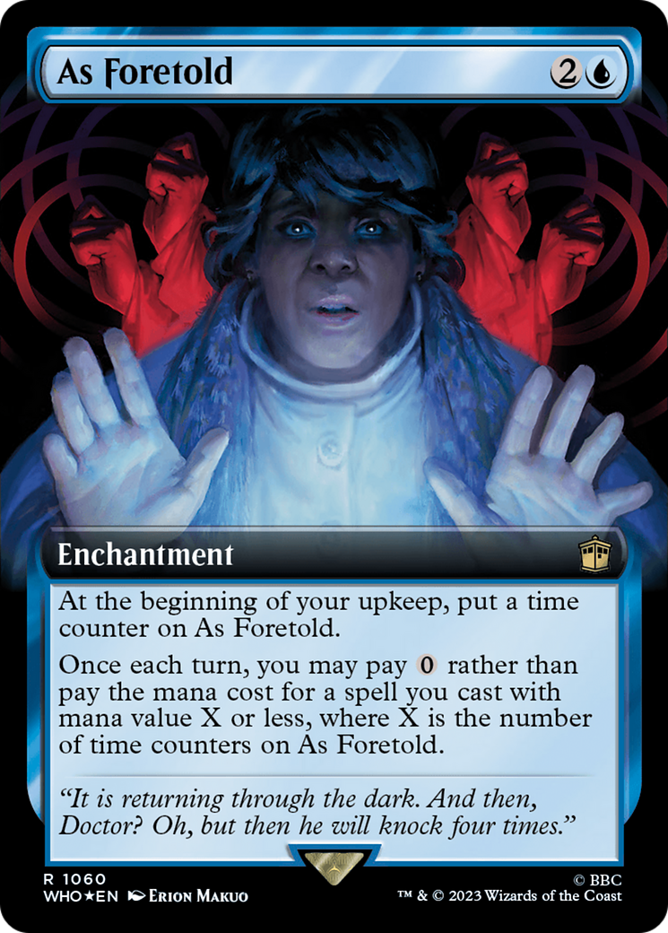 As Foretold (Extended Art) (Surge Foil) [Doctor Who] | Dragon's Lair Comics and Fantasy Houston TX