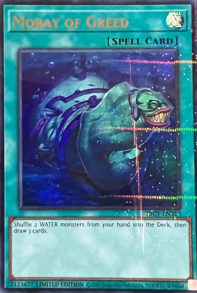 Moray of Greed [TBC1-EN013] Ultra Rare | Dragon's Lair Comics and Fantasy Houston TX