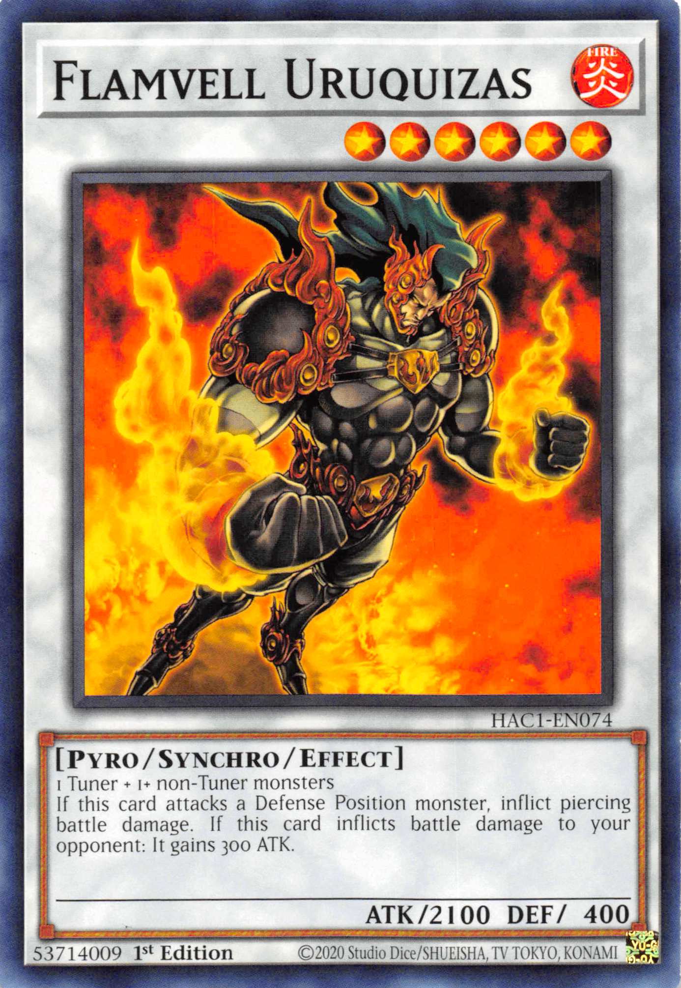 Flamvell Uruquizas [HAC1-EN074] Common | Dragon's Lair Comics and Fantasy Houston TX