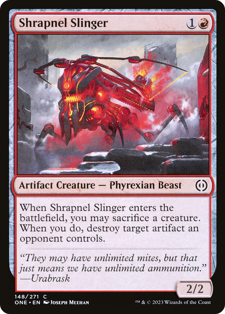 Shrapnel Slinger [Phyrexia: All Will Be One] | Dragon's Lair Comics and Fantasy Houston TX