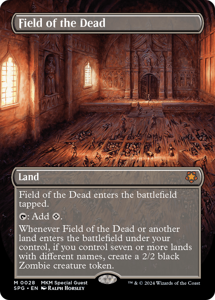 Field of the Dead (Borderless) [Murders at Karlov Manor Special Guests] | Dragon's Lair Comics and Fantasy Houston TX