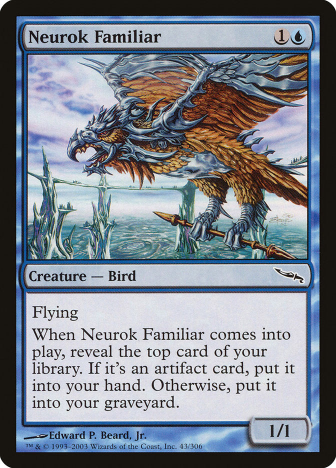 Neurok Familiar [Mirrodin] | Dragon's Lair Comics and Fantasy Houston TX