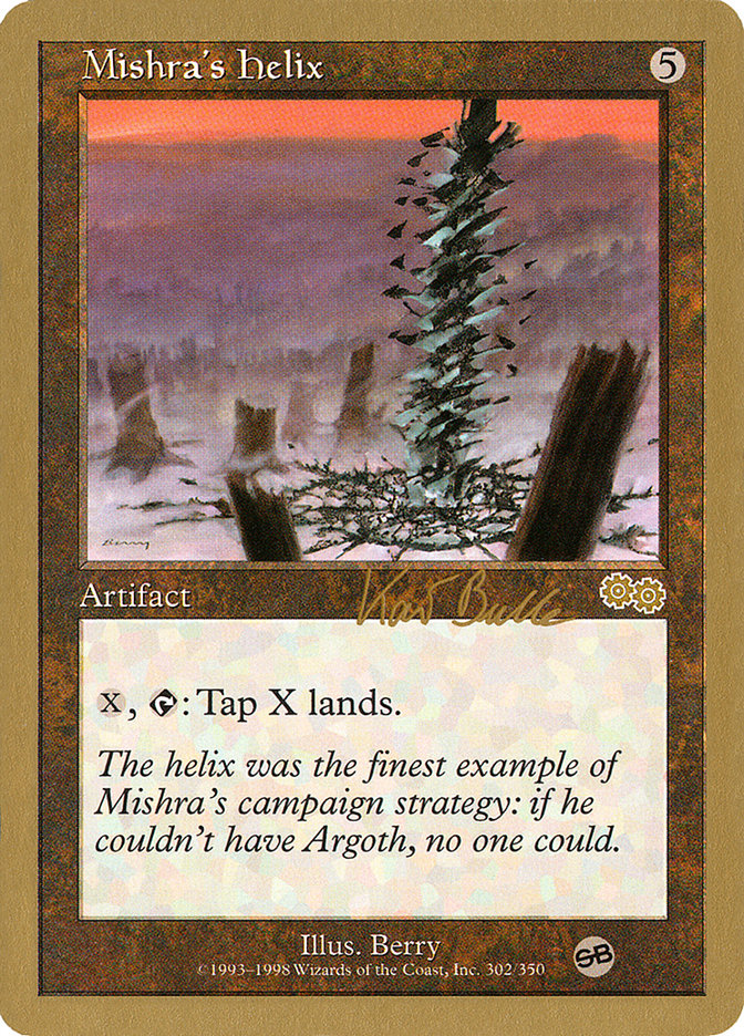 Mishra's Helix (Kai Budde) (SB) [World Championship Decks 1999] | Dragon's Lair Comics and Fantasy Houston TX