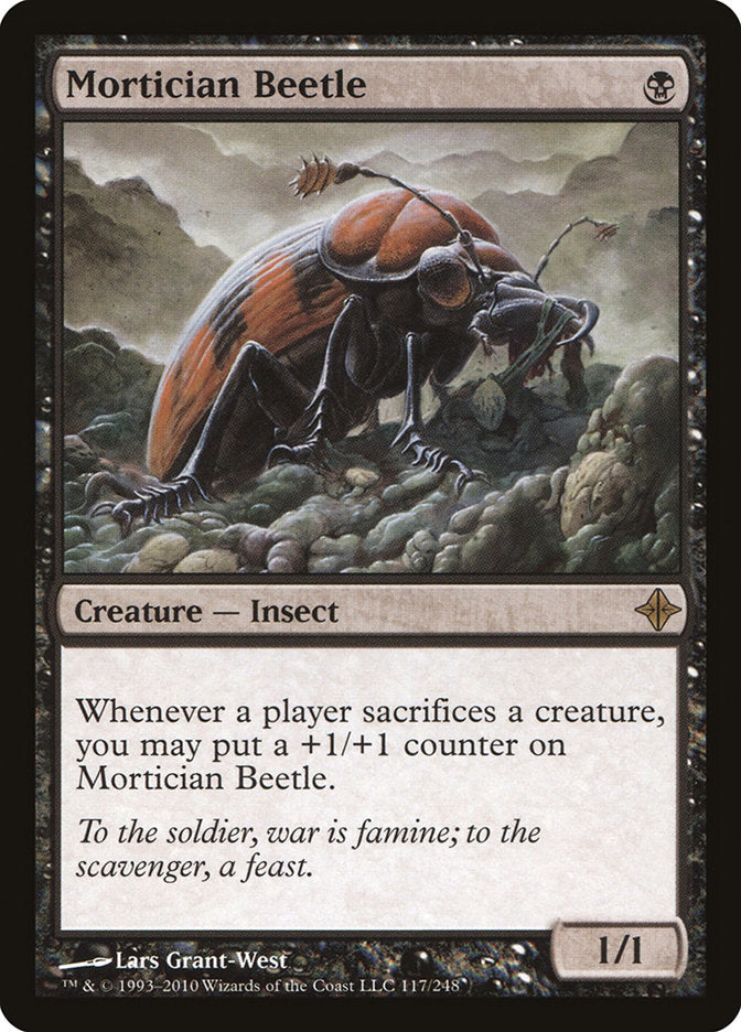 Mortician Beetle [Rise of the Eldrazi] | Dragon's Lair Comics and Fantasy Houston TX