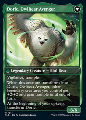 Doric, Nature's Warden // Doric, Owlbear Avenger [Secret Lair Drop Series] | Dragon's Lair Comics and Fantasy Houston TX