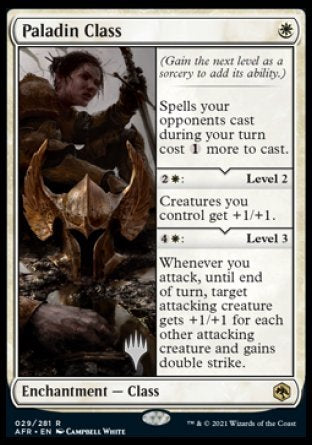 Paladin Class (Promo Pack) [Dungeons & Dragons: Adventures in the Forgotten Realms Promos] | Dragon's Lair Comics and Fantasy Houston TX