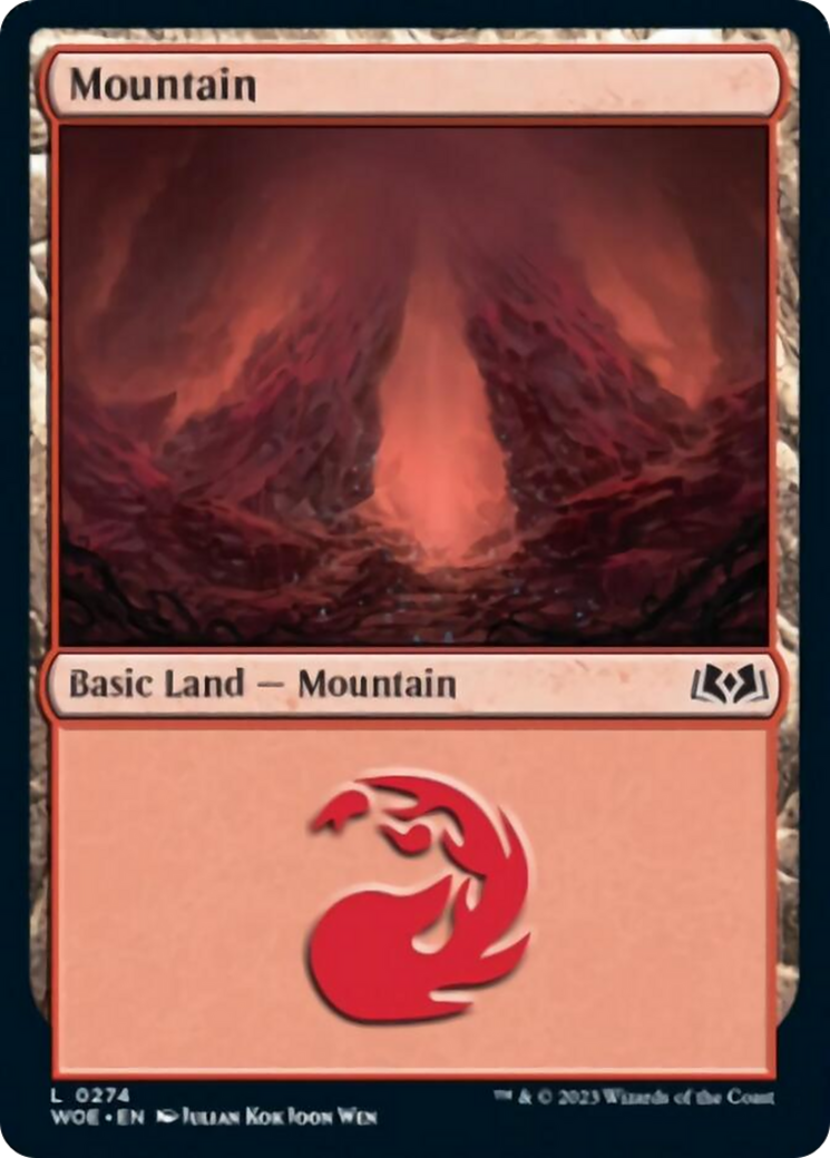 Mountain (0274) [Wilds of Eldraine] | Dragon's Lair Comics and Fantasy Houston TX