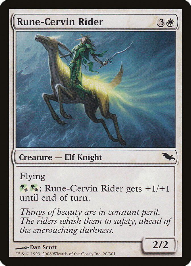 Rune-Cervin Rider [Shadowmoor] | Dragon's Lair Comics and Fantasy Houston TX