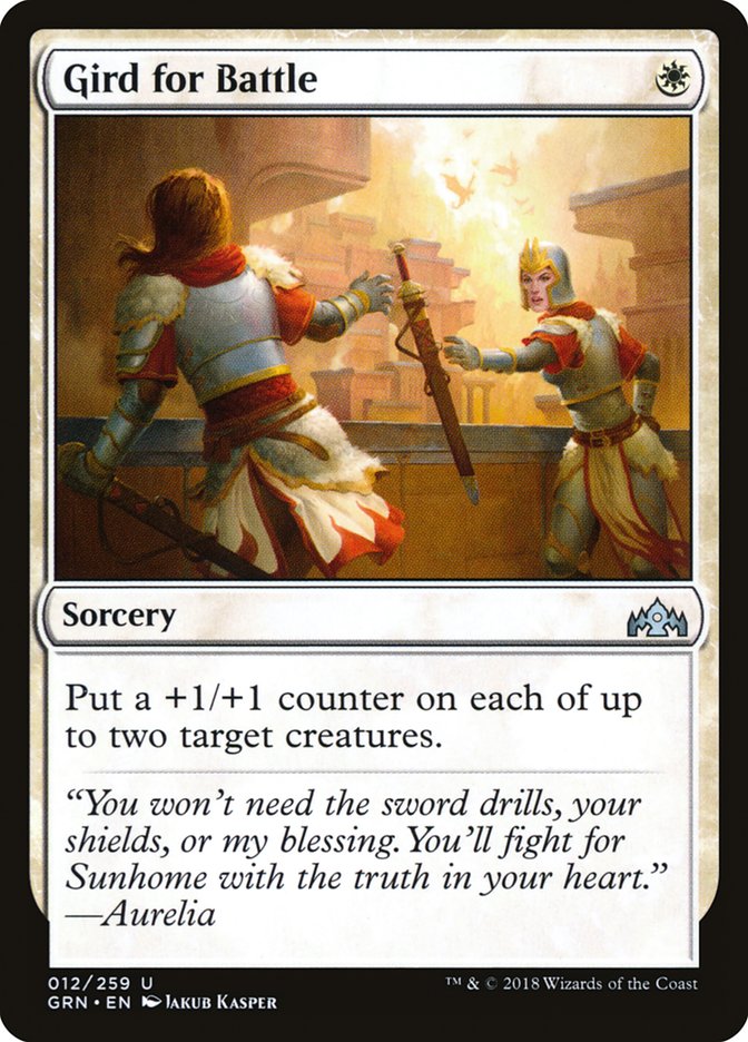 Gird for Battle [Guilds of Ravnica] | Dragon's Lair Comics and Fantasy Houston TX