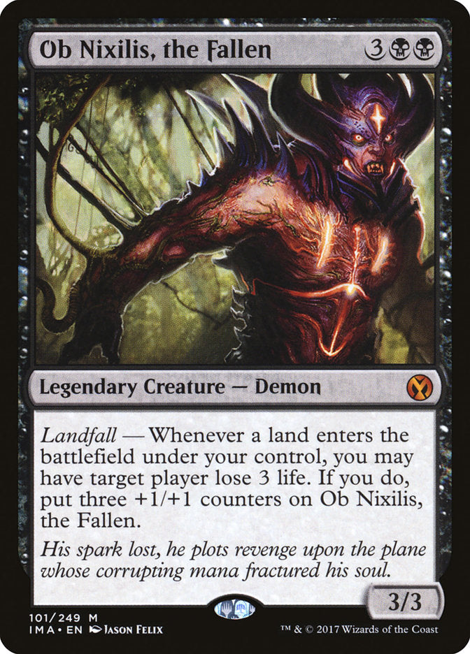 Ob Nixilis, the Fallen [Iconic Masters] | Dragon's Lair Comics and Fantasy Houston TX