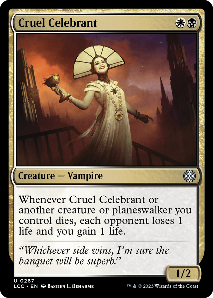Cruel Celebrant [The Lost Caverns of Ixalan Commander] | Dragon's Lair Comics and Fantasy Houston TX