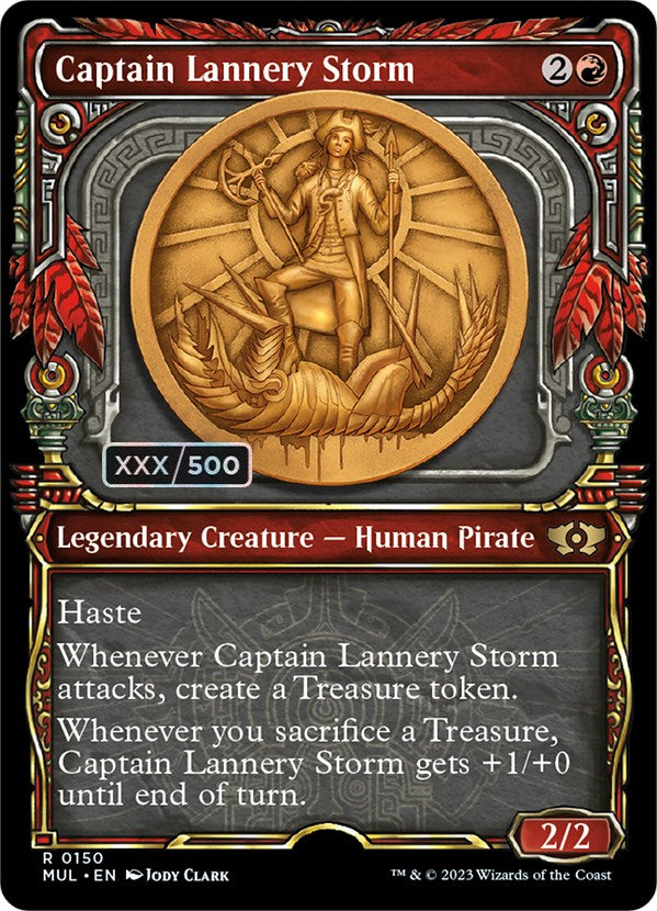 Captain Lannery Storm (Serialized) [Multiverse Legends] | Dragon's Lair Comics and Fantasy Houston TX