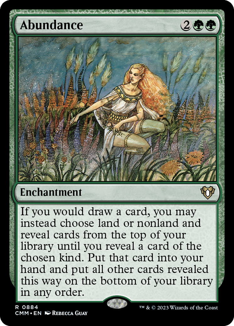 Abundance [Commander Masters] | Dragon's Lair Comics and Fantasy Houston TX