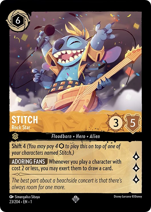 Stitch - Rock Star (23/204) [The First Chapter] | Odin's Place