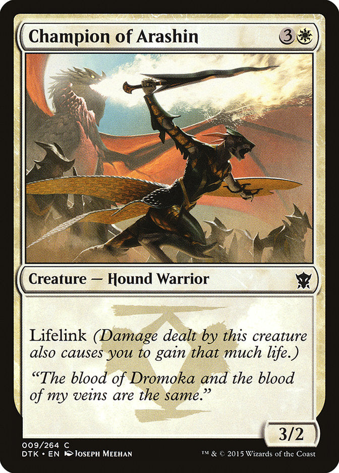 Champion of Arashin [Dragons of Tarkir] | Dragon's Lair Comics and Fantasy Houston TX