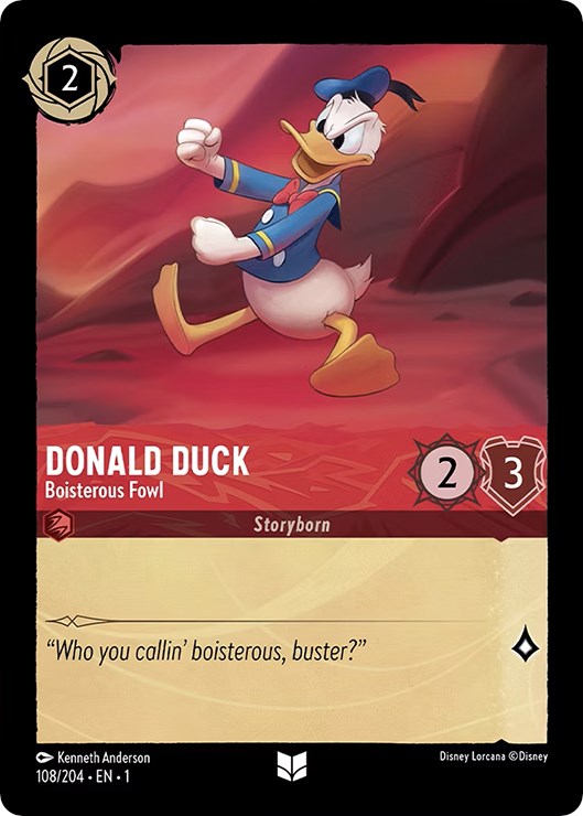Donald Duck - Boisterous Fowl (108/204) [The First Chapter] | Odin's Place