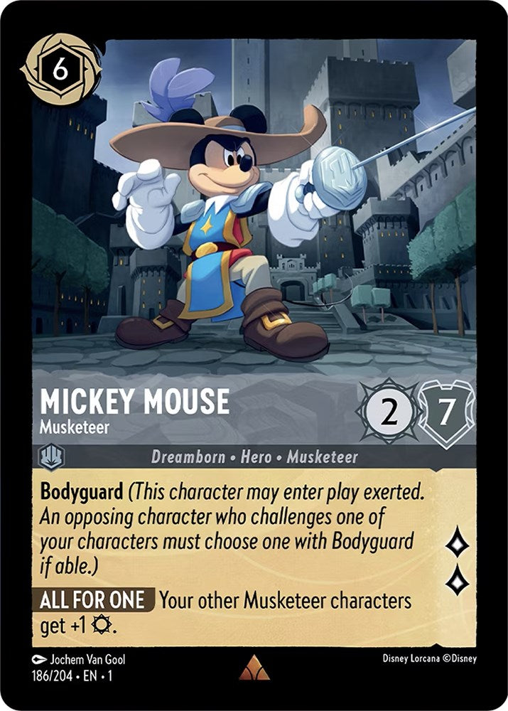 Mickey Mouse - Musketeer (186/204) [The First Chapter] | Odin's Place