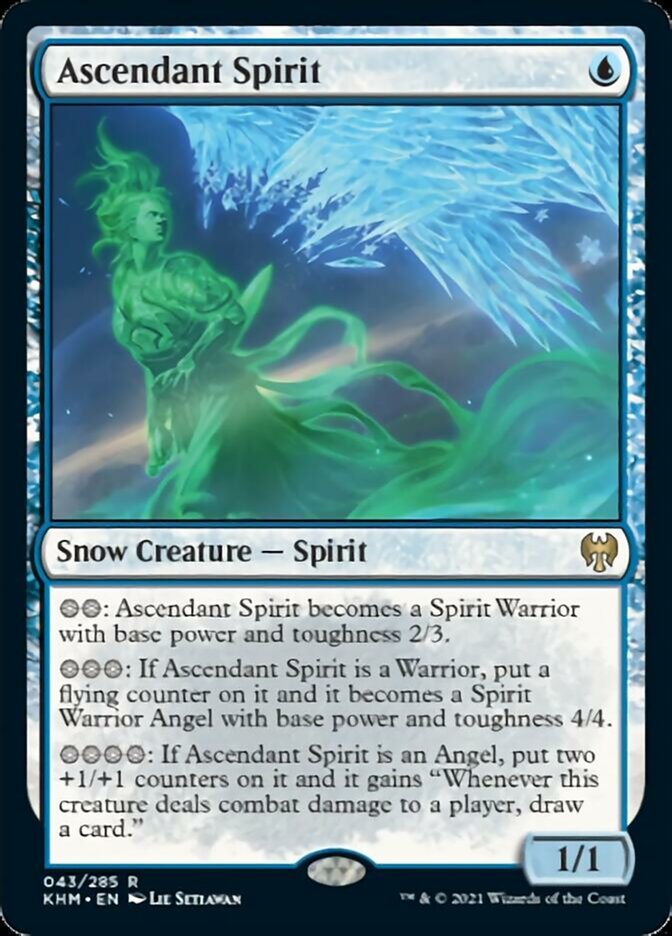 Ascendant Spirit [Kaldheim] | Dragon's Lair Comics and Fantasy Houston TX