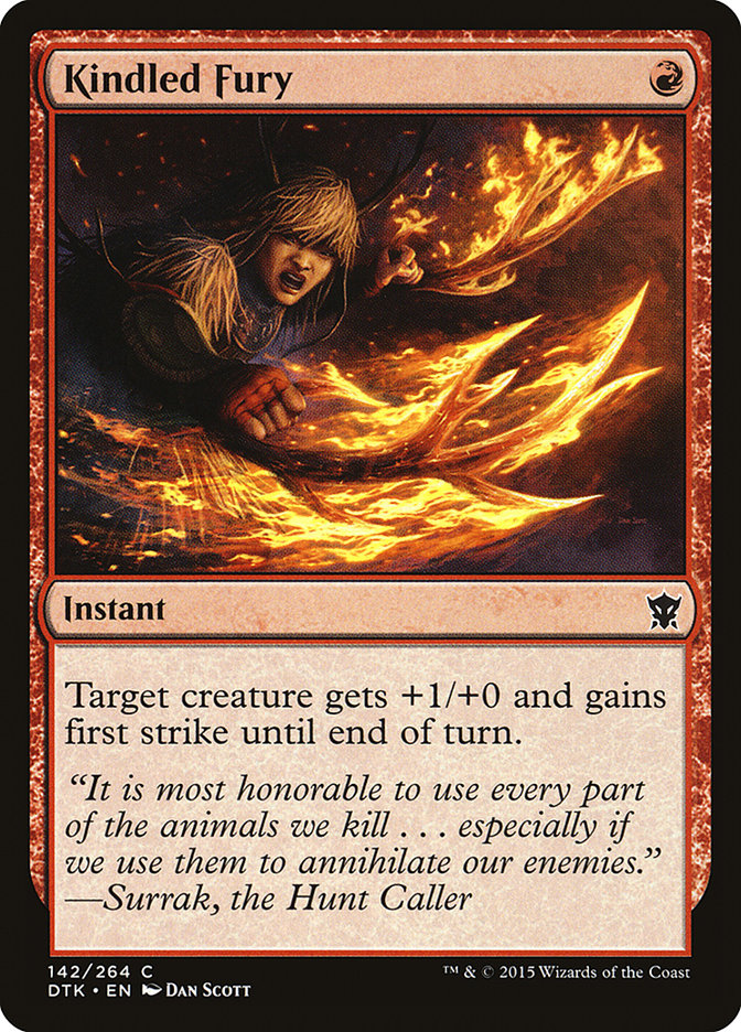 Kindled Fury [Dragons of Tarkir] | Dragon's Lair Comics and Fantasy Houston TX